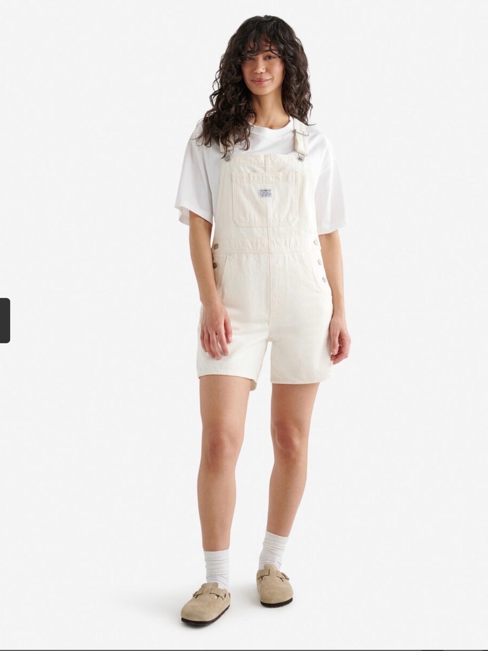Levi's utility shortalls
